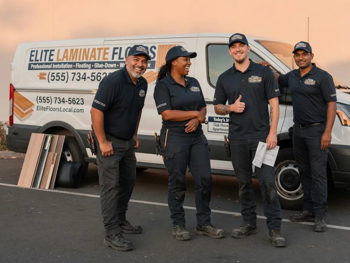Laminate flooring installation company in Minnewaukan, ND